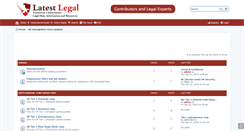 Desktop Screenshot of latestlegal.com