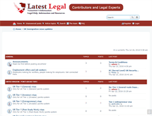 Tablet Screenshot of latestlegal.com